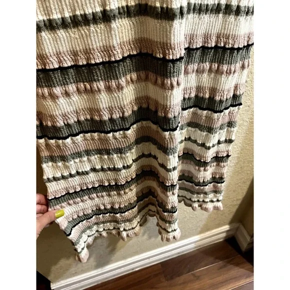 Adam Lippes Striped Midi Polo Dress - Picture 7 of 15